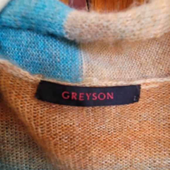 Greyson Cardigan Large Alpaca Wool Blend Women's - Picture 4 of 4